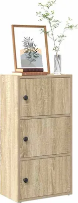 Produktbild von Möbel Bücherregal Sonoma-Eiche 40x24x77 cm Holzwerkstoff - Bücherregale &20688