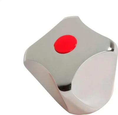 Immagine prodotto di Manopola Per Batteria Con Inserto Metallico Cromato Caldo - Hp/Pzwh C
