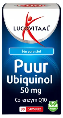Productafbeelding van Lucovitaal Ubiquinol Puur 50mg - 30 capsules