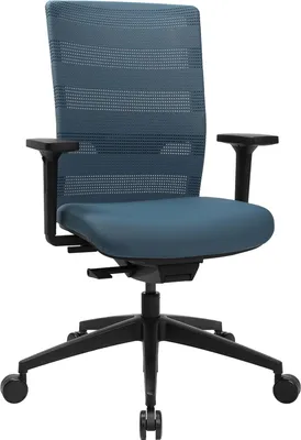 Produktbild von Topstar Bürodrehstuhl (mit Synchrontechnik / petrol 450-570 mm) - PA30OMT6CX6