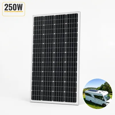 Produktbild von 250 Watt Solarpanel Solarmodul 250Watt 250W 12 Volt Solar Wohnmobile Wohnwagen