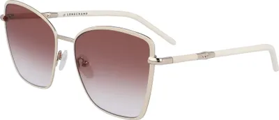 Produktbild von LONGCHAMP LO167S White/gradient brown 58/17/140 Damen Sonnenbrillen