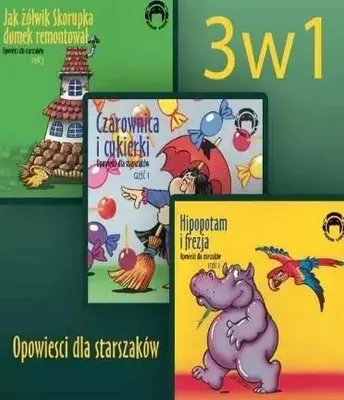 Obrázok produktu pre príbehy 3 v 1 pre staršie deti Audiokniha