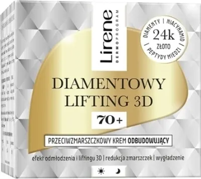 Produktbild von Lirene Diamantlift 3D Anti-Age Creme 70+, 50ml