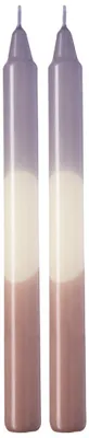 Produktbild von Villeroy & Boch Like Home Stabkerze dip dye lavender, grape 2 Stk.