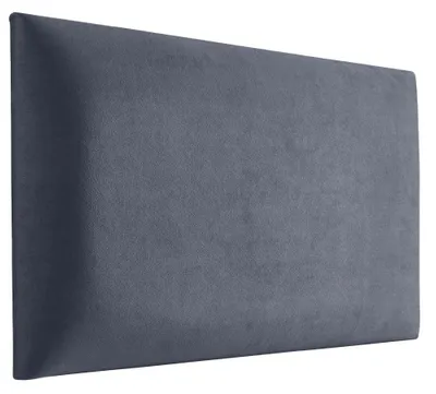 Produktbild von Wandpaneele 3D 60x30 cm gepolstert – mit weicher Füllung, Farbe grau