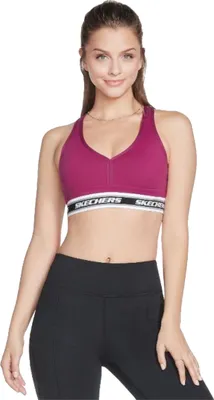 Produktbild von Skechers Go Walk Jacquard Bra W3BR90-MAG, BHs, Damen, Violett, Größe: XS