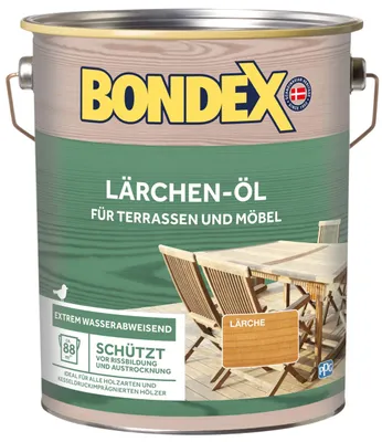 Produktbild von Bondex Lärchen Öl 4,00 l - 329619