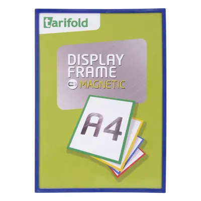 Immagine prodotto di Tarifold Display Frame tasche magnetiche - A4 / blu