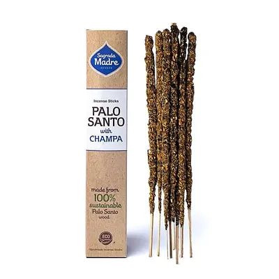 Produktbild von Sagrada Madre Räucherwerk Palo Santo & Champa -- ± 30g online bestellen