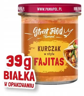 Zdjęcie produktu dla PAMAPOL Kurczak w stylu Fajitas 280g StreetFood