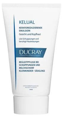 Produktbild von DUCRAY Kelual Emulsion Begleitpflege bei Schuppungen und Milchschorf, 50 ml Lösung
