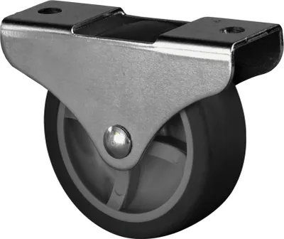 Produktbild von Kastenrolle D.50mm Trgf.50kg Material Gum.m.Platte BS ROLLEN