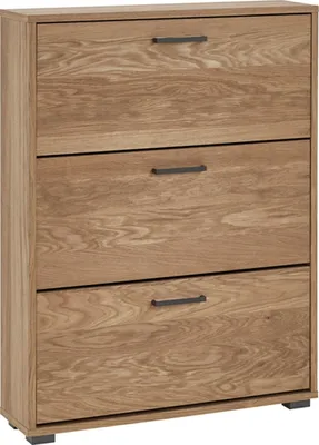 Produktbild von Schuhkipper - Eiche Furnier - B 78 cm - 3 Klappen