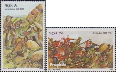 Produktbild von Briefmarken Südafrika 1981 Mi 581-582 (kompl.Ausg.) FDC Schlacht bei Amajuba