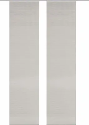 Immagine prodotto di Set di 2 tende a pannello scorrevoli ROM - Trasparenti - Altezza 260 cm - Color taupe