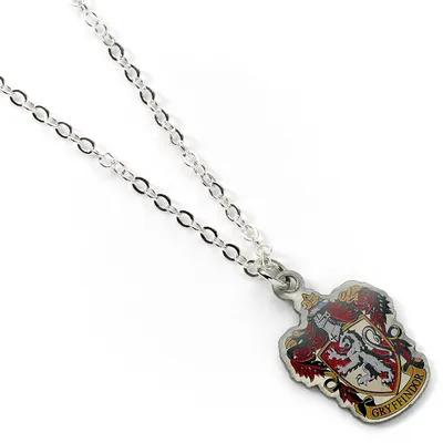 Produktbild von Harry Potter Halskette & Anhänger Gryffindor Crest (versilbert)
