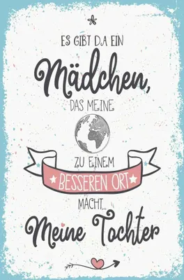 Produktbild von vianmo Holzschild 30x20 cm Tochter macht meine Welt besser