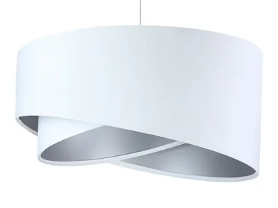 Zdjęcie produktu dla Lampa wisząca GEMSTONE biała/srebrna