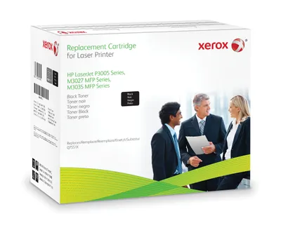 Produktbild von Xerox Tonerpatrone Schwarz. Entspricht HP Q7551X. Mit HP LaserJet M3027 MFP, LaserJet M3035 MFP, LaserJet P3005 kompatibel