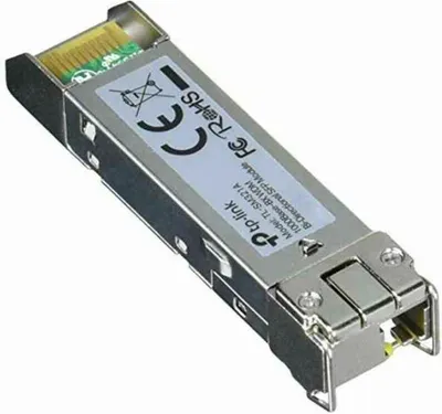 Produktbild von TP-LINK Bidirektionales 1000Base-BX-WDM-SFP-Modul, verkabelt, Ethernet, 1250 Mbit/Sek, 10000 m, FCC, CE, CSMA/CD, TCP/IP