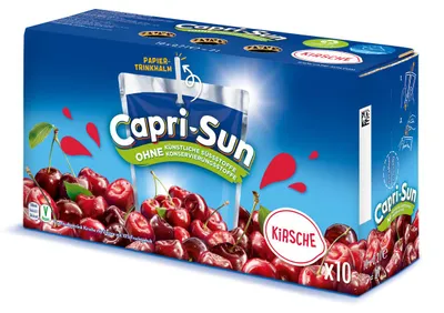 Obrázek produktu pro Nealkoholický nápoj Capri Sun Cherry s třešňovou šťávou 10x200ml