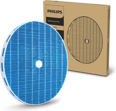 Obrázek produktu pro Philips 3000 series Genuine replacement filter FY3435/30 Náhradní zvlhčovací filtr, Modrá, Bílá, Modrá, 99%, 6 měsíc/ů, AC3829, 245 mm