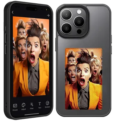 Zdjęcie produktu dla Techsuit SmartScreen NFC etui do - iPhone 15 Pro - Czarny