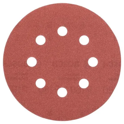 Produktbild von Schleifblatt-Set für Exzenterschleifer D= 125 mm, K=180, 5-tlg.