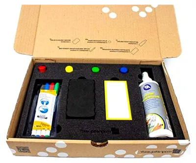 Produktbild von Magnetisches Whiteboard-Set mit Etiketten