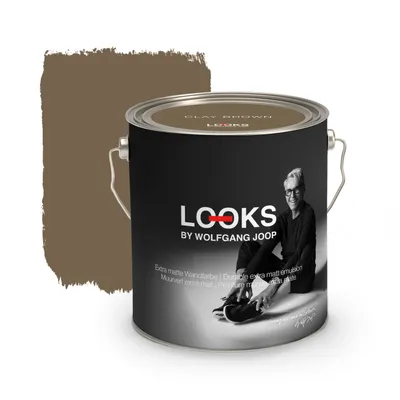 Produktbild von LOOKS by Wolfgang Joop Wandfarbe Clay Brown 2,5 l