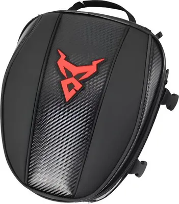 Productafbeelding van CarryQuest® - Motorfietstanktas en achtertas, 11,5 liter voor, 15 liter achter, rood