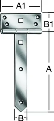 Immagine prodotto di Staffe trasversali per impieghi gravosi da 400x38x4,0 mm