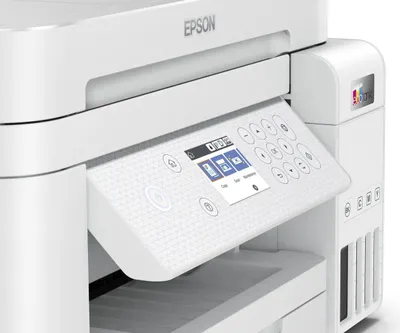 Produktbild von Epson EcoTank L6276, Tintenstrahl, Farbdruck, 4800 x 1200 DPI, A4, Direktdruck, Weiß
