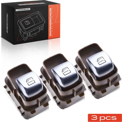 Zdjęcie produktu dla Frankberg 3x Przełącznik szyby Przód Prawy dla Mercedes W205 W213 W447