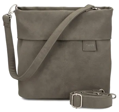 Produktbild von zwei Mademoiselle M8 - Schultertasche 25 cm (nubuk-mud)