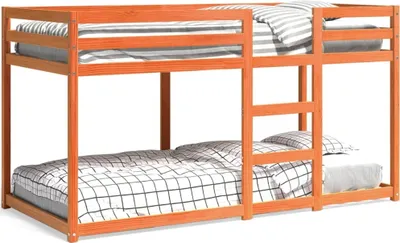 Produktbild von Patrová postel vosk hnědá 90x200 cm z masivního borovicového dřeva