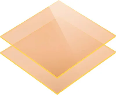 Productafbeelding van Acrylglas Platen - Lichtgevend Materiaal - Ambachtelijke Projecten - UV en Weerbestendig - 20 x 30 cm - Geel Fluorescerend