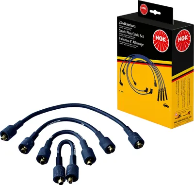 Produktbild von Zündleitungssatz 4 Kabel schwarz NGK Aftermarket-Expertise für u.a. GAZ GAZELLE