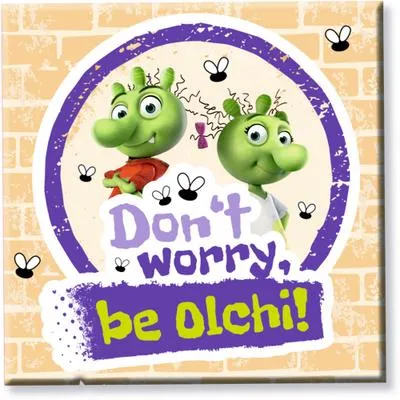 Produktbild von Oetinger Die Olchis Magnet ''Be Olchi''