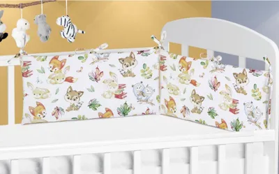 Produktbild von Kinderbett-Mantel - 60x28 cm - Braun