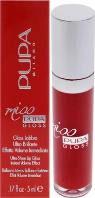 Immagine prodotto di PUPA Lucidalabbra Trucco per labbra Miss Pupa Gloss Ultra-Shine Lip Gloss 205 Touch of Red