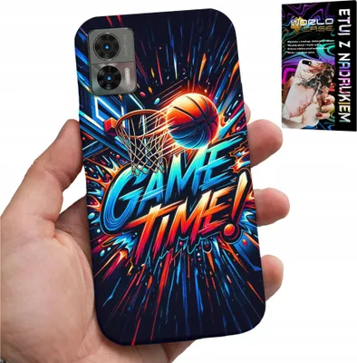 Image de Etui pour Motorola Edge 30 Neo - Basketball Nba Fan 23 Game Time, Case