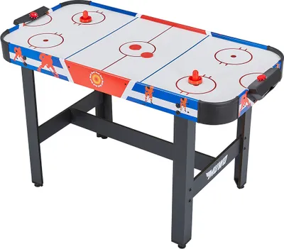 Produktbild von MUWO Air Hockey Tisch 122x61x79 cm mit Gebläse, Torzähler, inkl. 2 Pucks & 2 Pusher, stabile Konstruktion, ideal für Anfänger & Profis | MW-315