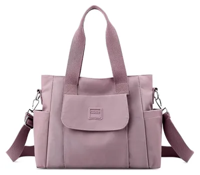Produktbild von Damen Umhängetasche Groß Casual Schultertasche Lila