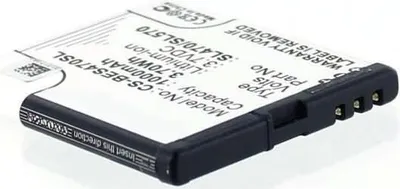 Produktbild von Akku für Bea-fon SL590 Li-Ion 3,7 Volt 700 mAh schwarz.