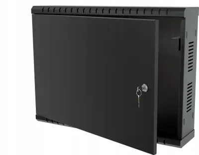 Obrázok produktu pre Skriňa RACK 19'' 2U 120 mm Závesná CCTV DVR Stalflex Čierna Nastaviteľná