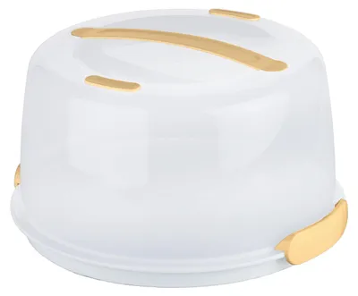Produktbild von Kühlservierplatte Tortentransportbox mit Deckel, Ø 34 cm