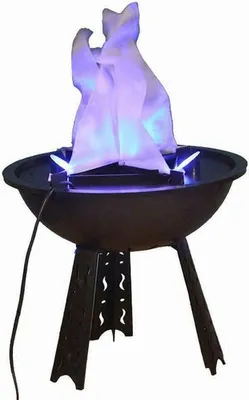 Obrázek produktu pro Elektrický LED modrý plamen 3D falešný oheň lampa efekt Torchlight pro slavnostní strany Vánoce Halloween