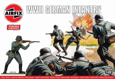 Produktbild von Airfix WIWII German Infantry 1:32